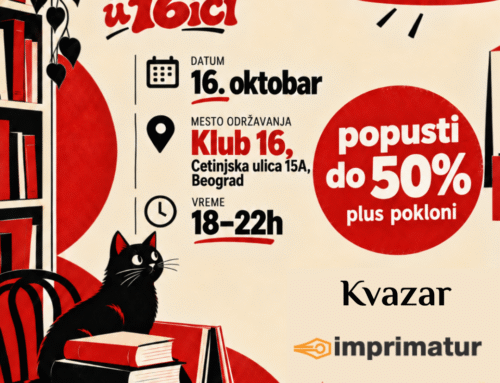 NAŠ SAJAM KNJIGA 16-OG U 16-ICI!